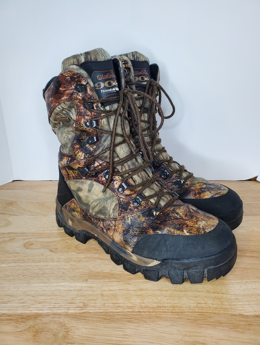 LaCrosse Hunting Boots Mens Size 11 Camo Insulated